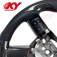 Volante de Fibra de Carbono con LED Personalizado para Dodge Challenger RT Charger SXT, para Chrysler 300 300C SRT SRT8 2005-2008