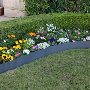 Bordure de jardin en métal ondulé sur mesure, en acier galvanisé, flexible, <span class=keywords><strong>pour</strong></span> les parterres de fleurs et les allées - Product Image 5
