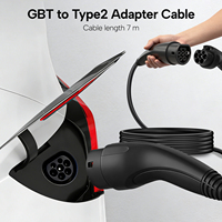 Câble d'extension de charge pour véhicules électriques GBT Type 2, étanche, GB/T IEC62196, neuf, fabriqué en Chine
