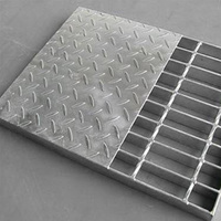 Caillebotis peint résistant à la corrosion fabriqué haute plate-forme de plancher composite en acier au carbone durable personnalisé