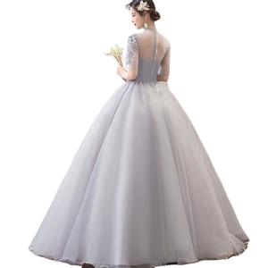 S839 Feihiluo vestido de baile Rojo fuera del hombro tul boda brillo hasta el suelo vestido de graduación decorado apliques de encaje bordado - Product Image 5