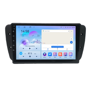 Radio Estéreo con Pantalla Táctil de 9'' y Sistema Android de 4 Núcleos con Función GPS para Seat <span class=keywords><strong>Ibiza</strong></span> 2008-2015, Incluye Asistencia de Reversa - Product Image 1