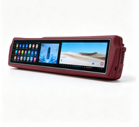 Autoradio Android à triple écran 2K de 12,3 pouces pour Range Rover Evoque 16-19 Système Harman avec CarPlay sans fil Bluetooth