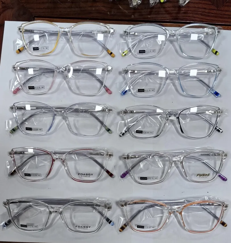 Discount South American glasses frame for men and women TR90 frame and acetate spring leg