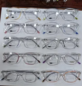 Discount South American glasses frame for men and women TR90 frame and acetate spring leg