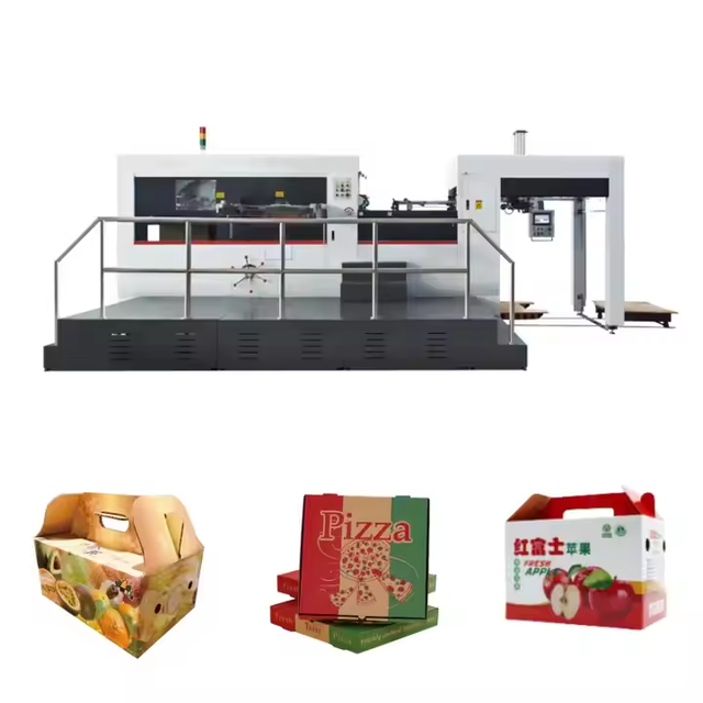 MYQ-1500 Full Automatic Paper Flatbed Creasing Die Cutting Die Cutter Machine for Carton Die Cutting