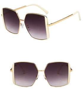 แว่นกันแดดทรงสี่เหลี่ยมทันสมัยพร้อมเลนส์โพลาไรซ์ กรอบเต็มขนาดใหญ่ น้ำหนักเบา ป้องกันรังสียูวี สไตล์ใหม่ - Product Image 5