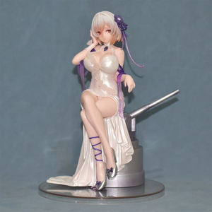 20cm WAVE Dream Tech <span class=keywords><strong>Azur</strong></span> <span class=keywords><strong>Lane</strong></span> HMS Sirius White Rose Game Action Figure Anime Character Figure Decor Statue Crafts - Product Image 1