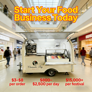 Rimorchio per Caffè da 9 Piedi con Attrezzatura Completa - Macchina per Espresso, Macinacaffè, Frigorifero e <span class=keywords><strong>Tre</strong></span> Lavelli - Product Image 5