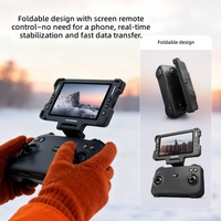 Drone RC Quadricoptère Intelligent G63 avec Évitement d'Obstacles, Moteur Brushless, GPS, Flux Optique, Double Caméra 5G et Écran Intelligent, Télécommandé, Idéal pour Débutants