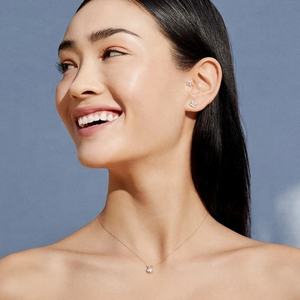 LOZRUNVE 925 in argento Sterling pavè piccoli coleotteri <span class=keywords><strong>collana</strong></span> pendente <span class=keywords><strong>coccinella</strong></span> - Product Image 2