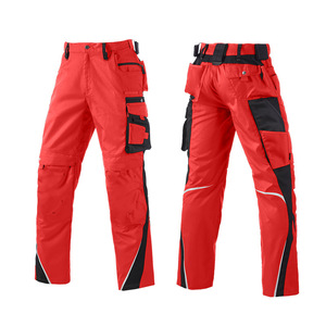 Pantalones de trabajo de electricista con resaltador de impresión en relieve y bolsa colgante con llave Pantalones de trabajo con múltiples bolsillos resistentes al desgaste - Product Image 4