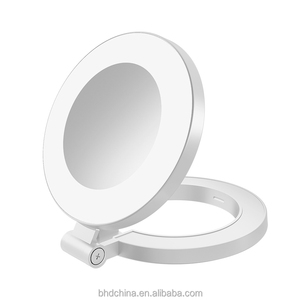 Espejo de maquillaje magnético 3 en 1, soporte para teléfono, luz de relleno para Selfie, luz nocturna, brillo ajustable para Selfies Live para <span class=keywords><strong>Iphone</strong></span> - Product Image 1