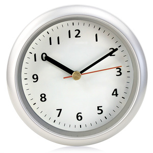 Round Analog Quartz High Quality Shower Bathroom Waterproof Silent Wall Alarm <strong>Clock</strong> with Suction Cups - Product Image 5