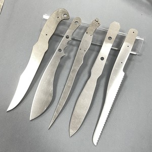 Cuchillas de corte CNC de fábrica de alta calidad sin mango Bienvenida bolsillo de espejo satinado Cuchillas de <span class=keywords><strong>Knife</strong></span> Cuchillas en blanco personalizadas