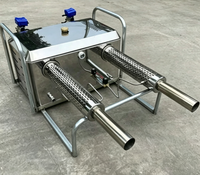 Machine de pulvérisation insecticide à double tube, portable, montée sur véhicule, pour fumigation thermique, nébuliseur portatif