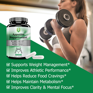 Best Effective ODM Appetite Suppressant Capsules Dietary <b>Supplement</b> Promote Weight Loss Function and Boost Metabolism Levels - Product Image 4