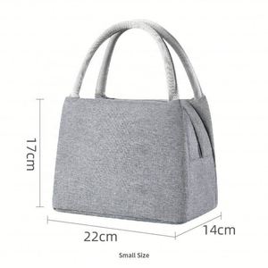 Sac isotherme en tissu Oxford avec bandoulière, idéal pour les repas à emporter, l'école, le travail, les pique-niques, sac à lunch isotherme - Product Image 2