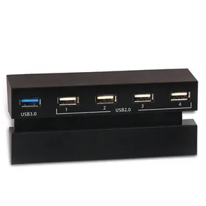 SYY Console de jeu 5 Ports d'extension HUB USB 3.0 adaptateur haute vitesse pour PlayStation 4 PS4 accessoires de jeu