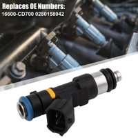 16600-CD700 0280158042 nuevo inyector de combustible para Infiniti FX35 2005-2008 y G35 2005-2007 3.5L 3498CC V6 motor de gasolina