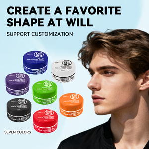 Cera para Cabello Roja OEM de 150 ml, Gel Fijador para Hombre, Fijación Fuerte, Máximo Control, Sin Escamas - Product Image 3