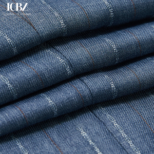 <span class=keywords><strong>Costume</strong></span> pour Homme Business Décontracté ou Habillé <span class=keywords><strong>Rayé</strong></span> <span class=keywords><strong>Bleu</strong></span> Élégant Coupe Ajustée Tendance pour Mariage et Cérémonie - Product Image 2