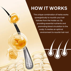 Bolsas de té de hierbas nutricionales OEM/ODM para el bienestar del cabello 13 productos botánicos con Eclipta y <span class=keywords><strong>Ligustrum</strong></span> - Product Image 6