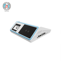 Tablette tactile Android POS de 10 pouces pour restaurant commande de nourriture double écran avec scanner d'imprimante de caisse enregistreuse