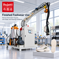Machine à mousser PU haute pression Bujatti pour l'application de chaussures