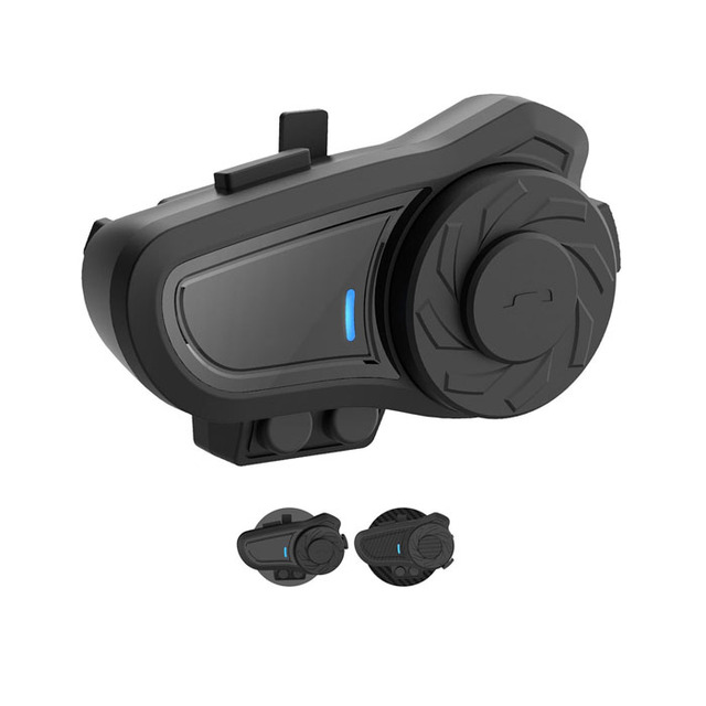 2 Riders Wireless Communication System Motorcycle Intercom Helmet Headset
