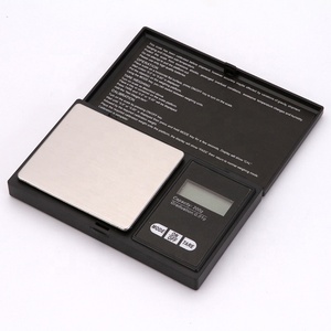 Mini balance électronique numérique de poche dorée, bijoux électroniques, de poche, 0.01G à 100G/200/500G - Product Image 4
