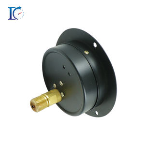 Manômetro de Pressão em Aço Carbono com Conexão Rosca NPT de 1/2'' em Latão, Diâmetro de 100mm, Flange Axial, Proteção IP54, Faixa de 0-600 Bar - Product Image 4