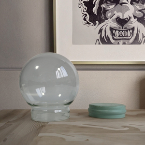 Kit <span class=keywords><strong>de</strong></span> globes en verre DIY, dôme en verre transparent vide, boule <span class=keywords><strong>de</strong></span> neige en cristal, décoration originale pour la <span class=keywords><strong>maison</strong></span> et idée cadeau - Product Image 1