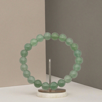 Bracelets de mode en gros, bracelets perlés en pierres précieuses naturelles de 8 mm, bracelets perlés en pierres naturelles