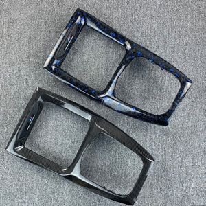 Marco de Palanca de Cambios de Fibra de Carbono Forjado Profesional, Estilo Deportivo, Mejora Interior para BMW <span class=keywords><strong>X3</strong></span> X4 M20 M21 M22 G08 G01 G02 - Product Image 4