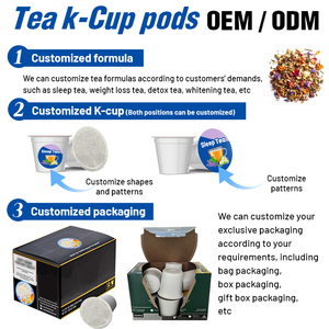 Cápsulas de Té para Dormir de Marca Propia, Alivio del Estrés, Ayuda para Dormir, Valeriana, Té Relajante, Cápsulas K - Product Image 4