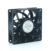 Ventilateur de refroidissement sans balais DC 80x80x25mm 12V 24V 4PIN FG PWM 3000RPM Étanche Ventilateur axial industriel d'évacuation 8025 Haute vitesse