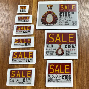 2.4GHz Bluetooth Ble Nfc <strong>E</strong> Ink <strong>Display</strong> 4-Color <strong>E</strong>-Ink Digital <strong>Price</strong> Tag Retail Supermarket Edge <strong>E</strong>-<strong>Paper</strong> Electronic Shelf Label - Product Image 4