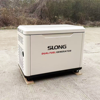 GENERADOR DE GAS NATURAL Y GLP PARA OBRAS DE CONSTRUCCIÓN MARCA SLONG DE 8KW