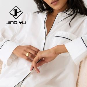 High Quality Women's Home Clothes Cotton Pajamas Clothing Custom Made Women's Cotton Pajamas - Product Image 6