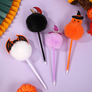 Accessori per la raccolta di famiglia di Halloween oggetti di scena per la foto di zucca ragno fantasma in pelliccia di gel penne per bambini adulti - Product Image 6