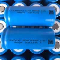 Kapasitas Tinggi 32700 3.2V LiFePO4 6000mAh 7000mAh untuk Lampu Jalan Tenaga Surya Penyimpanan Energi Rumah