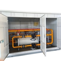 Sistema de Precalentamiento de Vapor con Plataforma de Descompresión de Tres Etapas para GNC de Alto Flujo (15000 Nm/h), Certificado ATEX, Acero al Carbono a Presión