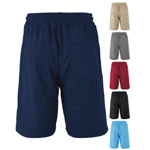 26 Pantaloncini da <span class=keywords><strong>uomo</strong></span> estivi transfrontalieri alla moda, sportivi, casual, larghi, traspiranti, in tessuto jacquard a spugna, assorbenti il sudore, in poliestere - Product Image 2
