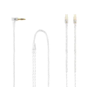 Soundlink dây cáp tai nghe 2 chấu cho màn hình trong tai phù hợp với 1964 w4r um3 es3 es5 64 "(162cm) - Product Image 3