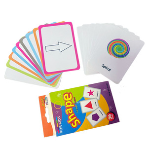 Cartes Flash pour enfants Cartes Flash de multiplication de mots/nombres imprimées sur mesure - Product Image 1