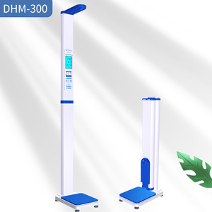 Báscula Digital de Altura y Peso Dhm-300 con Capacidad de 200 Kg, Dispositivo Multifuncional para Chequeo de Salud - Product Image 1