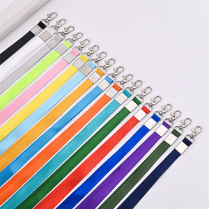 LOW MOQ Polyester Lanyard Phone Neck Strap Lanyards ID Card Holder Lanyard With Custom Logo