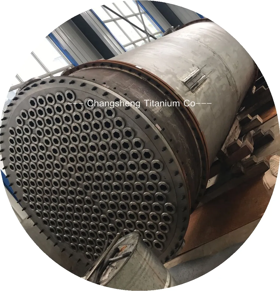 China Supply High Quality Titanium Heat Exchanger for Marine Engineering
