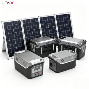 Generador Solar Portátil de 2560 Wh y 3000 W, Banco de Energía Solar para Acampar al Aire Libre, Viajar, Pescar, Emergencias, Carga Solar - Product Image 1